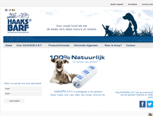 Tablet Screenshot of haaksbarf.nl